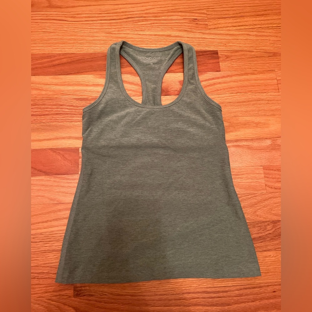 Beyond Yoga Grey Tank Top